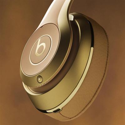 Gold Beats Logo - Beats By Dre Safari Edition Headphones by Balmain - Fizzm