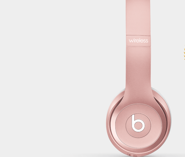 Gold Beats Logo - 12 Days of Christmas: Rose Gold Beats by Dre Headphones [2] – LILY ...