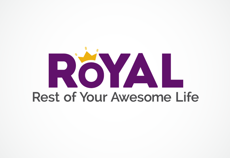 Purple Royal Logo - ROYAL Logo - Thunderstruck Design