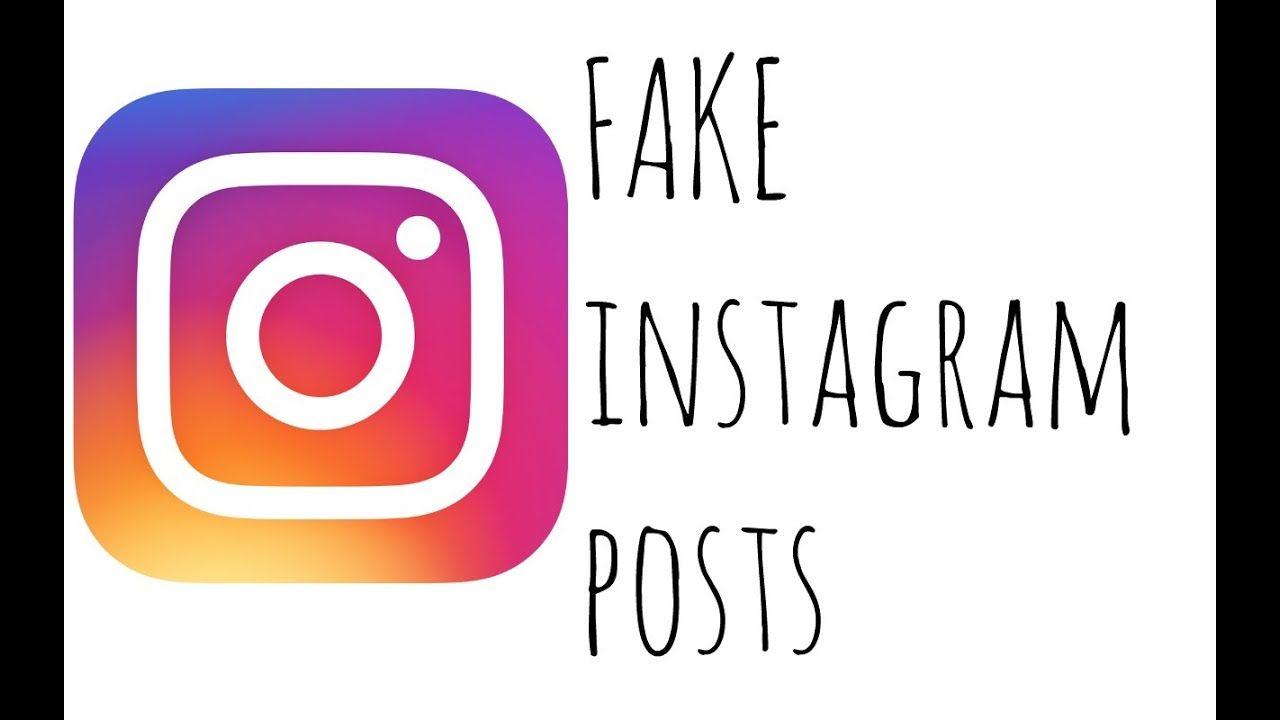 Fake Instagram Logo - How to Fake Instagram Posts | Superimpose - YouTube
