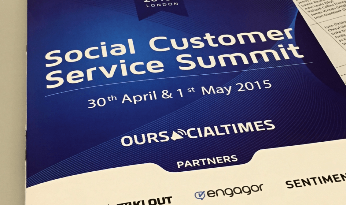 Customer Service Summit Logo - Social Customer Service 2015: Story of the Day - Our Social Times ...