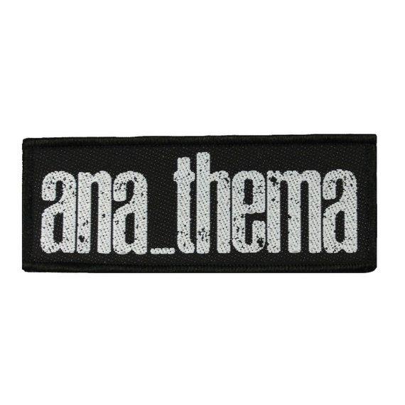 British Rock Band Logo - Anathema Band Logo Patch British Rock Metal DIY Jacket Woven | Etsy