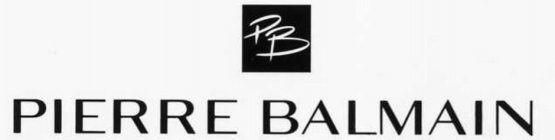 Pierre Balmain Logo - PB PIERRE BALMAIN Trademark of Pierre Balmain SA - Registration ...