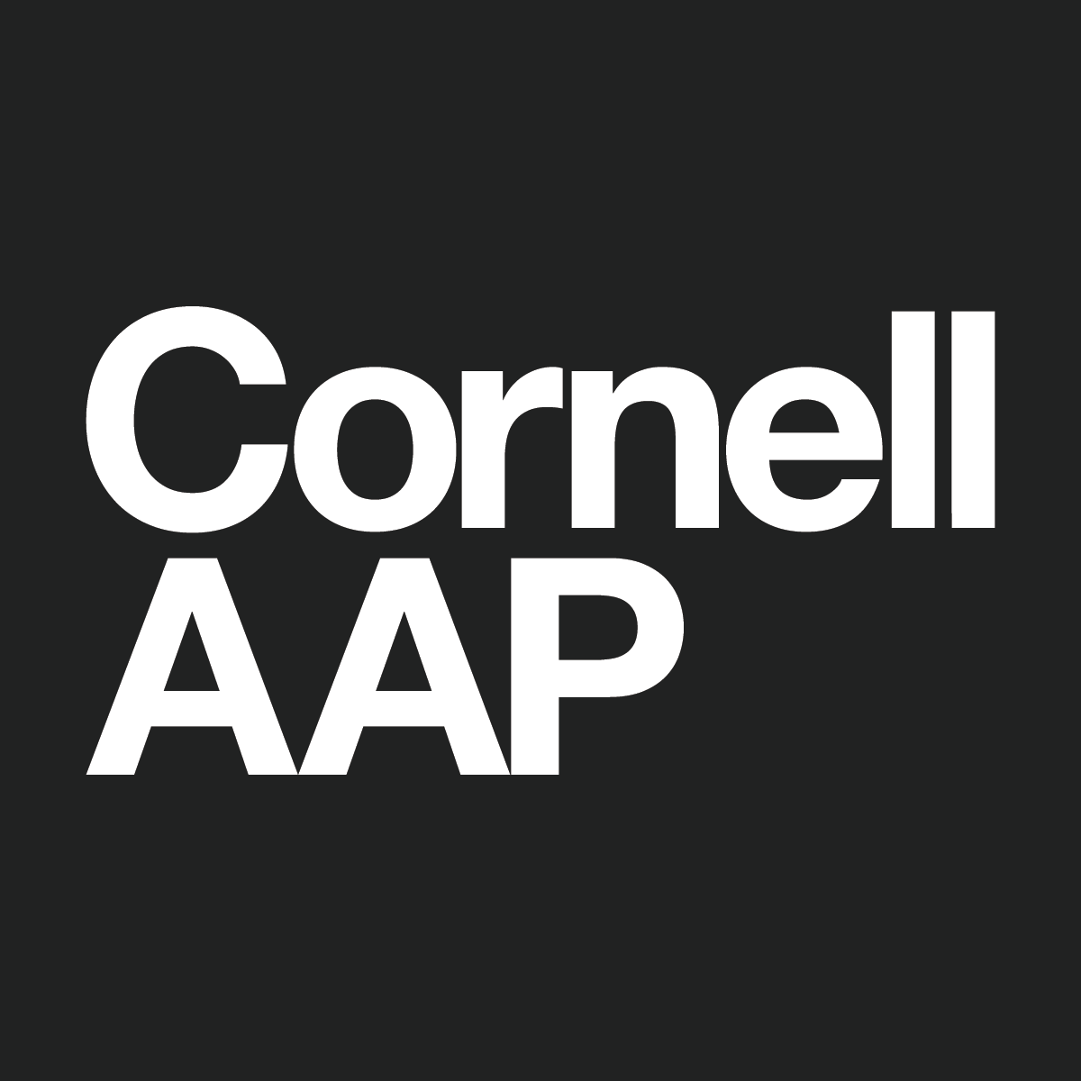 Cornell College Logo - Cornell AAP | Architecture, Art, and Planning
