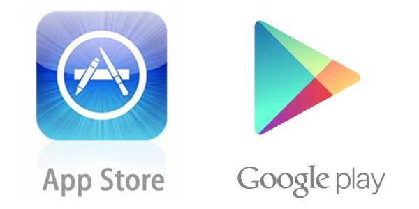 Official Google Store App Logo - Google Play Store vs the Apple App Store: by the numbers