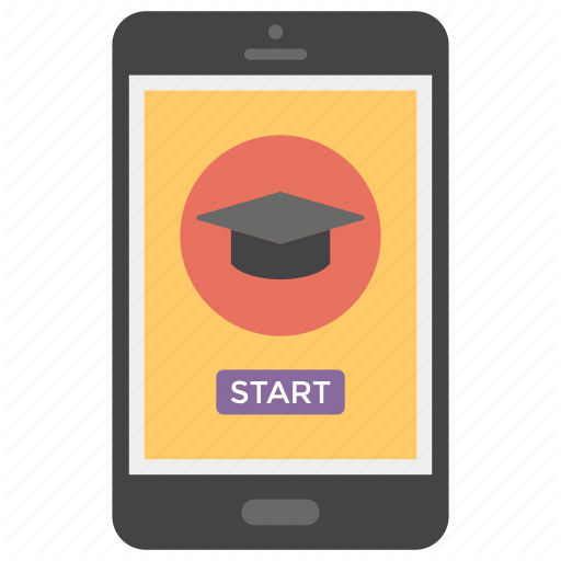 Education App Logo - E Book, E Learning App, Educational App, Online Education