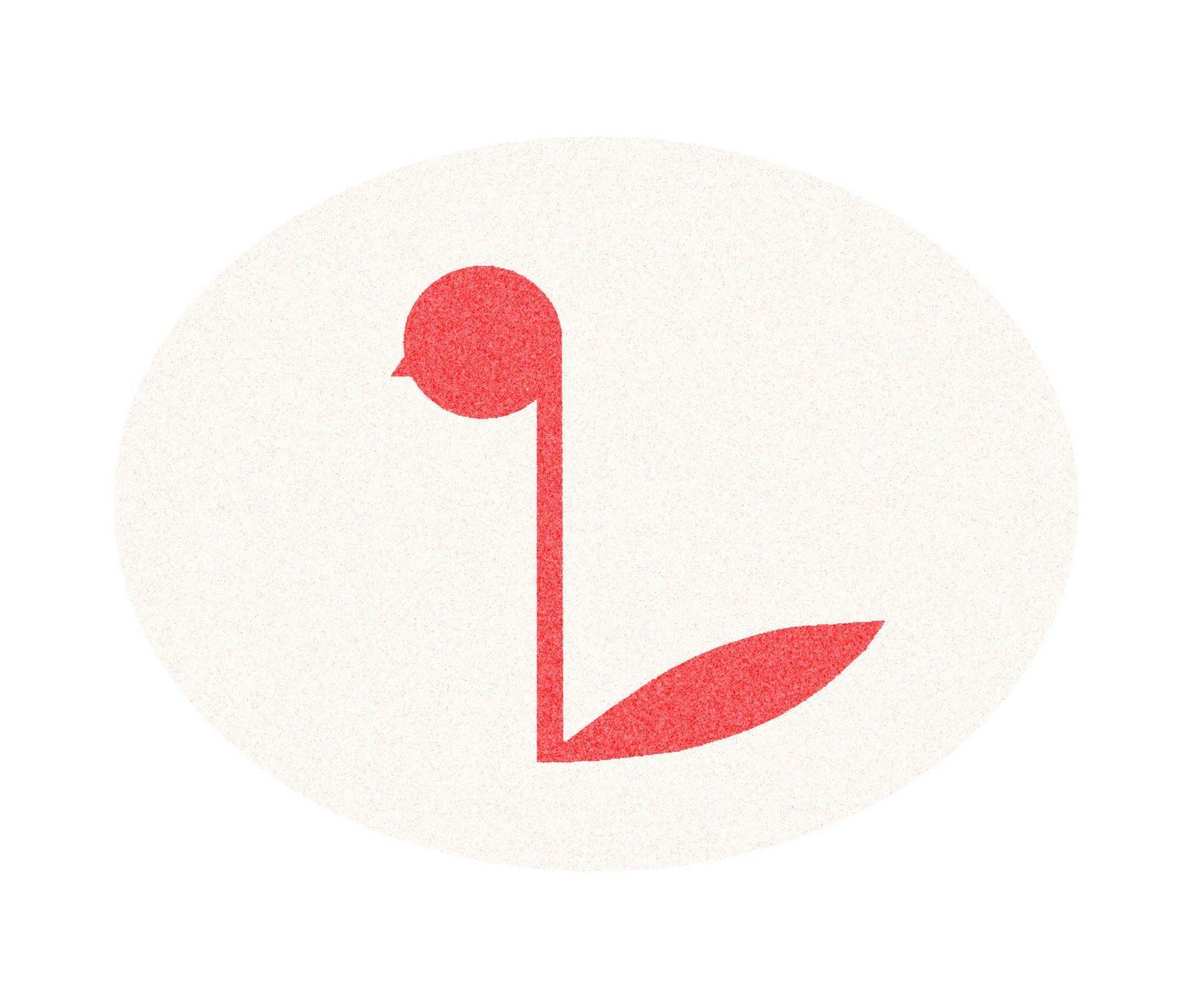 Red Swan in Circle Logo - Qianqian Li Design: Final Logo design