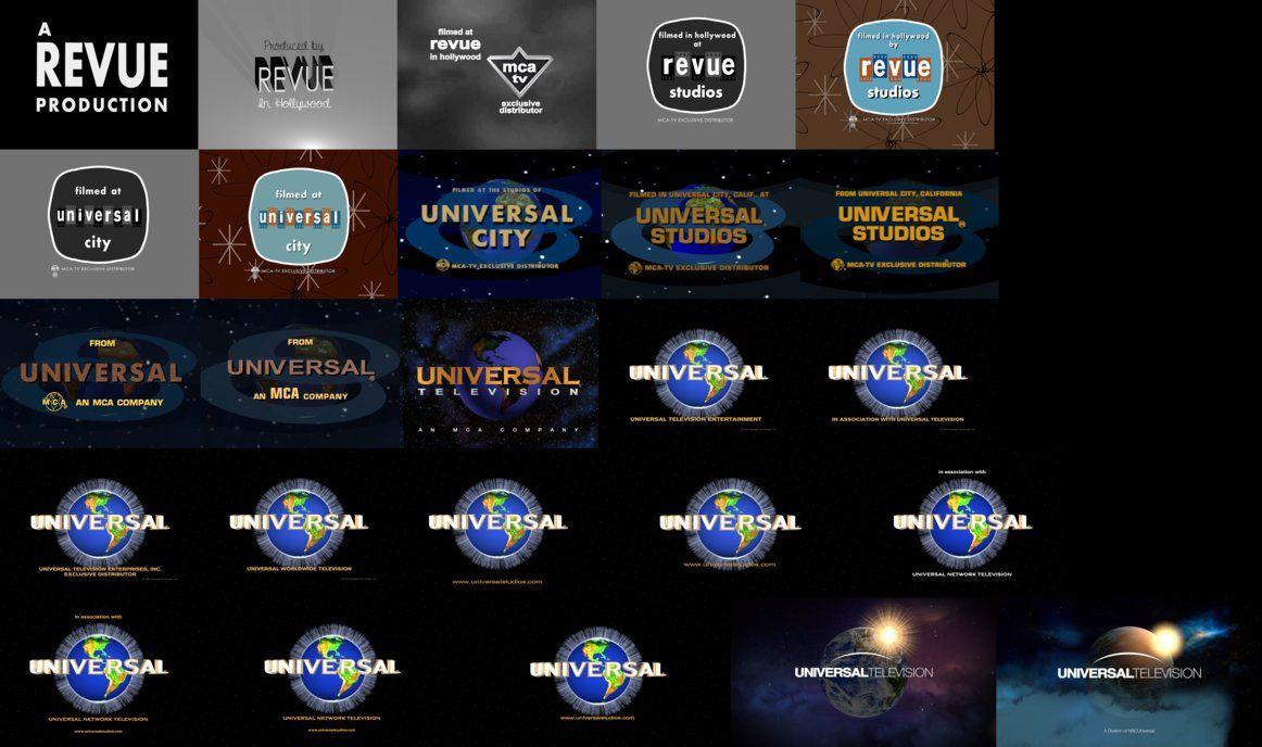 Universal Television Logo - Revue Studios and Universal TV logo remakes