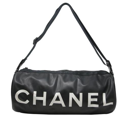 Chanel CC Logo - Chanel CC Logo Medium Sport Line Duffle Bag