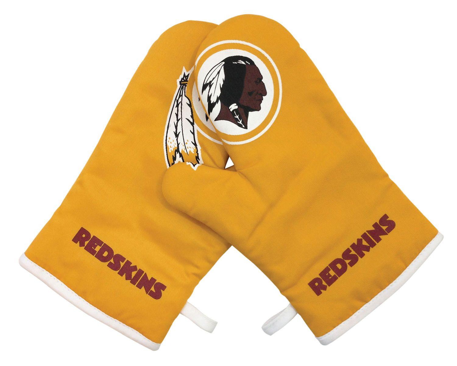 Kangaroo Sports Team Logo - NFL Washington Redskins Sports Team Logo Oven Cross Mitt Gloves