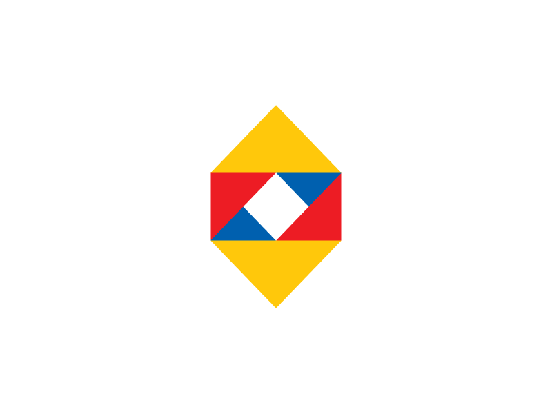 Tricolor Triangle Logo - Tricolor