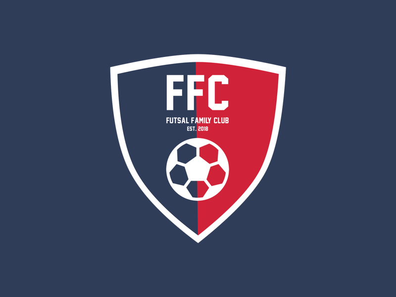 Red and Blue Football Logo - Logo Futsal Team