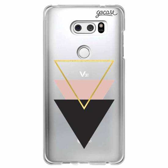 Tricolor Triangle Logo - Triangles Phone Case - Standard - LG V30 - Gocase