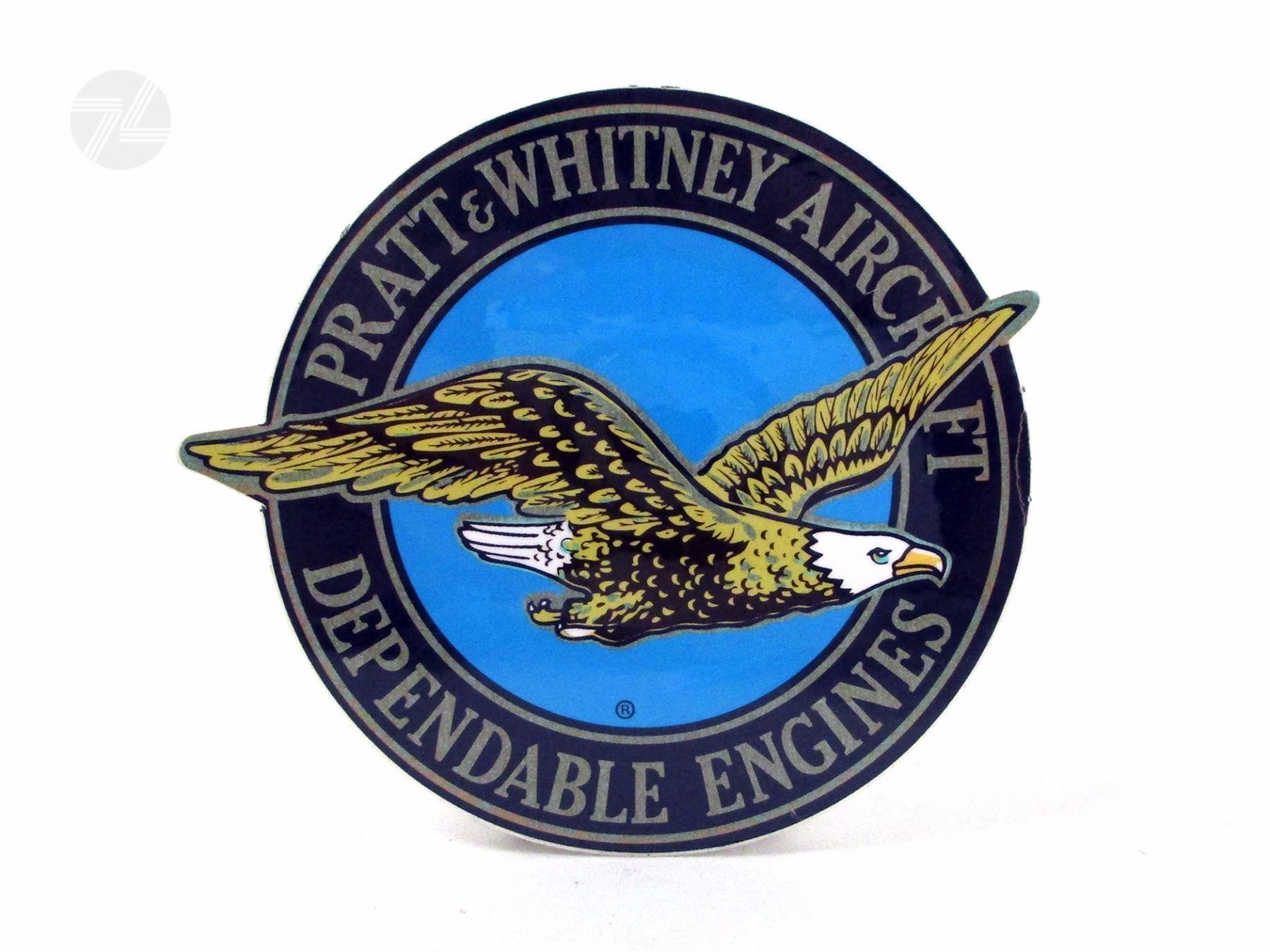 Antique Pratt and Whitney Logo - Pratt & Whitney Aircraft Aufkleber Decal.com #vintage #pop