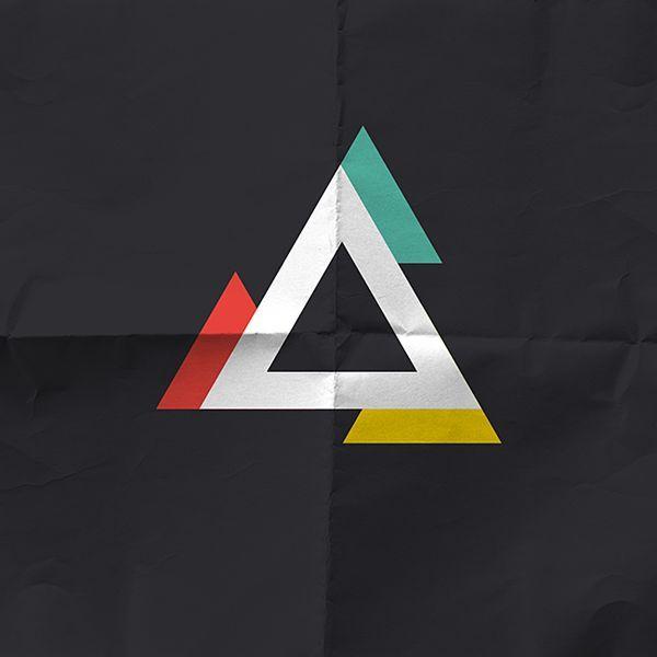 Tricolor Triangle Logo - Triangle Design Inspiration