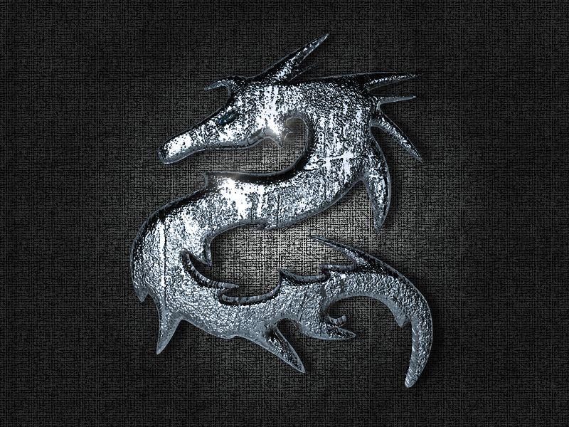Maya Dragon Logo - 3D Dragon Logo