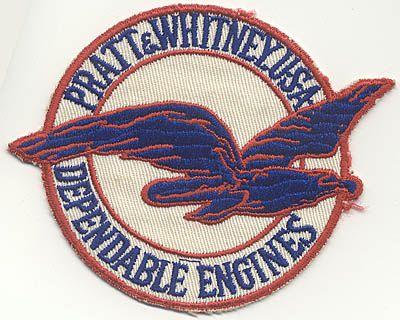 Antique Pratt and Whitney Logo - WWII Pratt & Whitney USA Aircraft Workers Patch: Flying Tiger