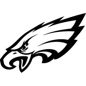 White Eagle Logo - Amazon.com: Philadelphia Eagles 8x8 White Team Logo Decal: Automotive