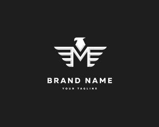 White Eagle Logo - M Eagle Logo Designed