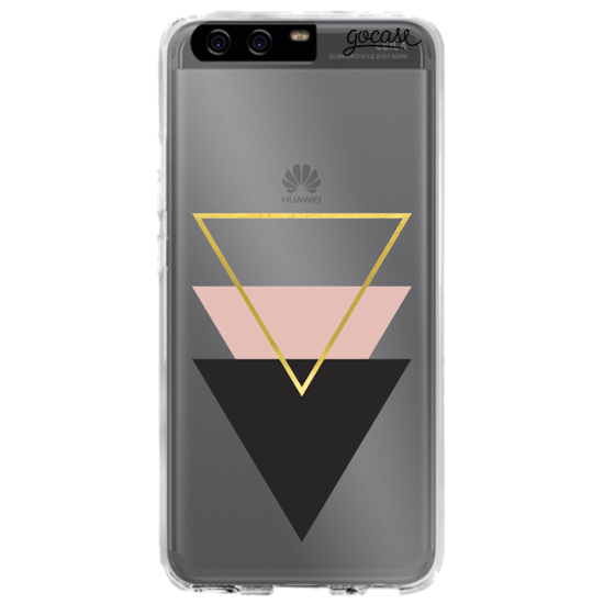 Tricolor Triangle Logo - Triangles Phone Case - Standard - Huawei P10 - Gocase