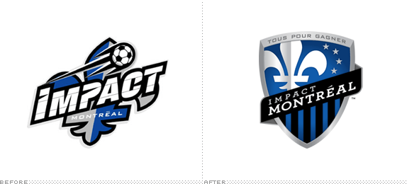Montreal Sports Logo - Brand New: Montreal Impact Earns a Crest