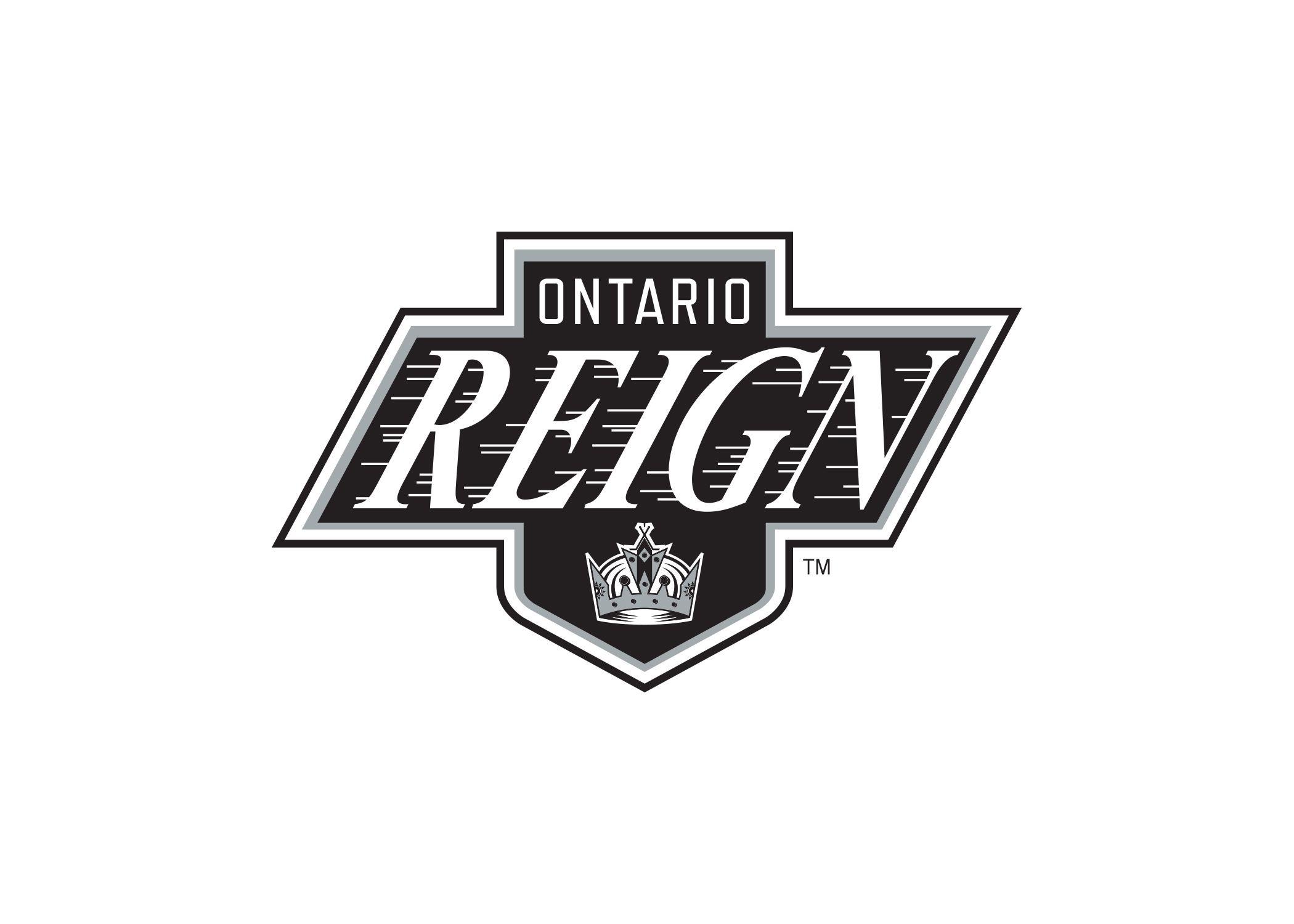 Reign Logo - Ontario Reign Logo For Light Background Bob Hope USO
