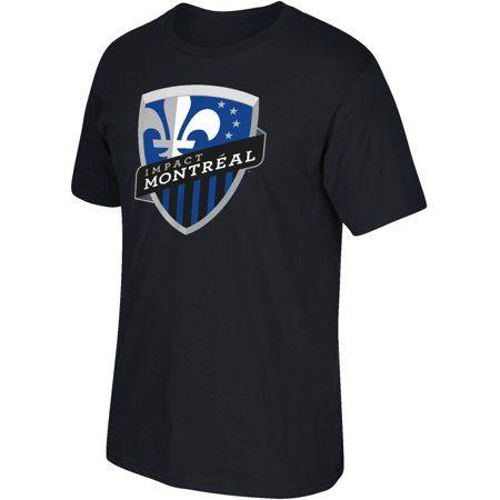 Montreal Impact Logo - MLS Montreal Impact Mens Oversized Logo Short Sleeve Tee