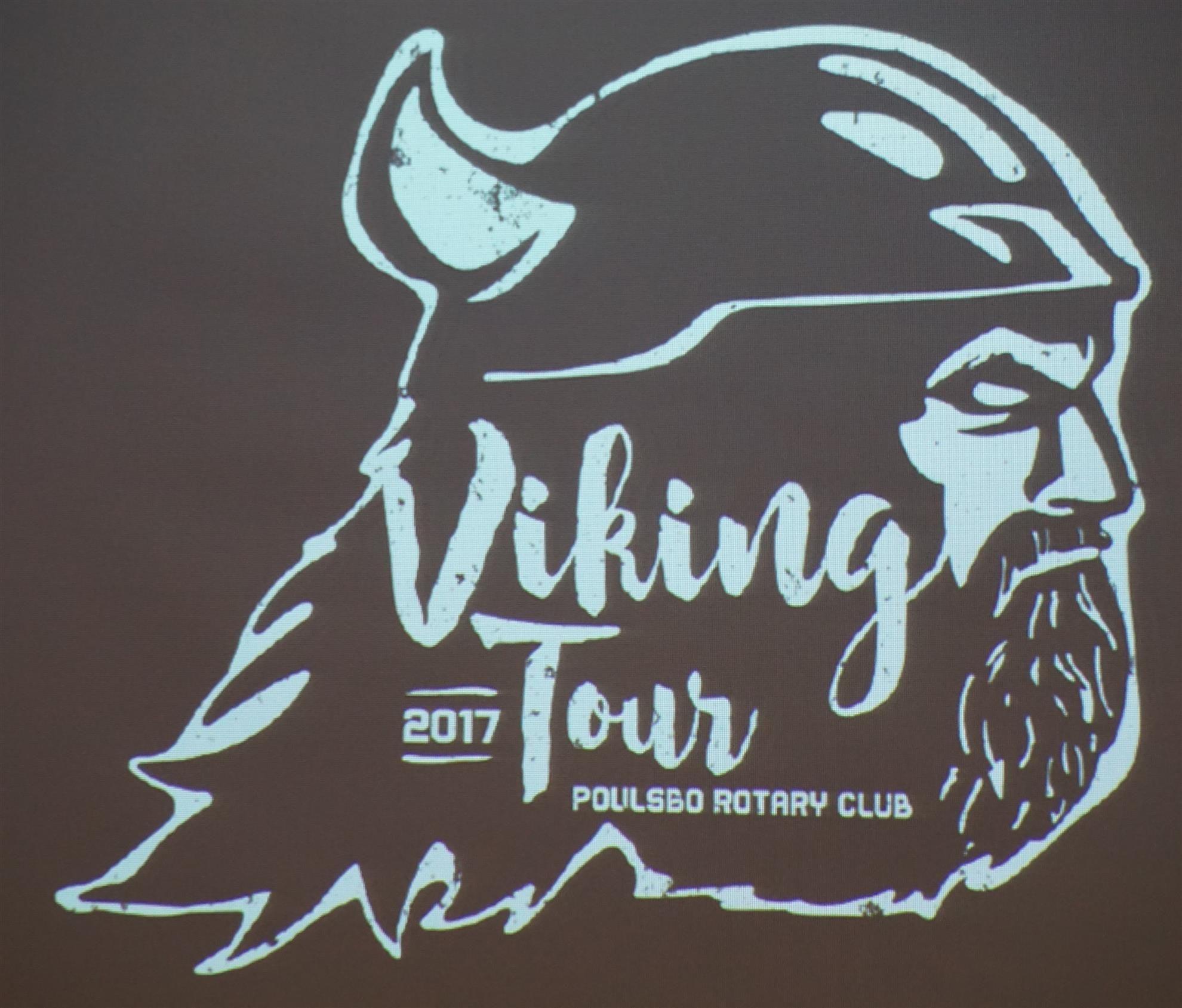 2017 Viking Logo - Viking Tour Logo. Rotary Club Of Poulsbo North Kitsap