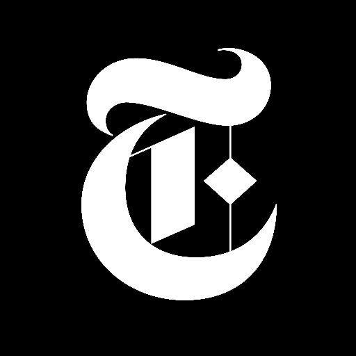 Thin Black and White Twitter Logo - The New York Times
