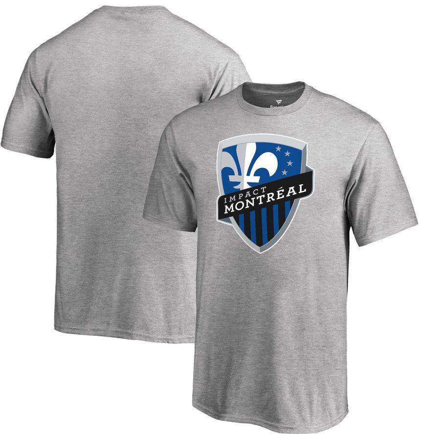 Montreal Impact Logo - Youth Montreal Impact Fanatics Branded Heathered Gray Primary