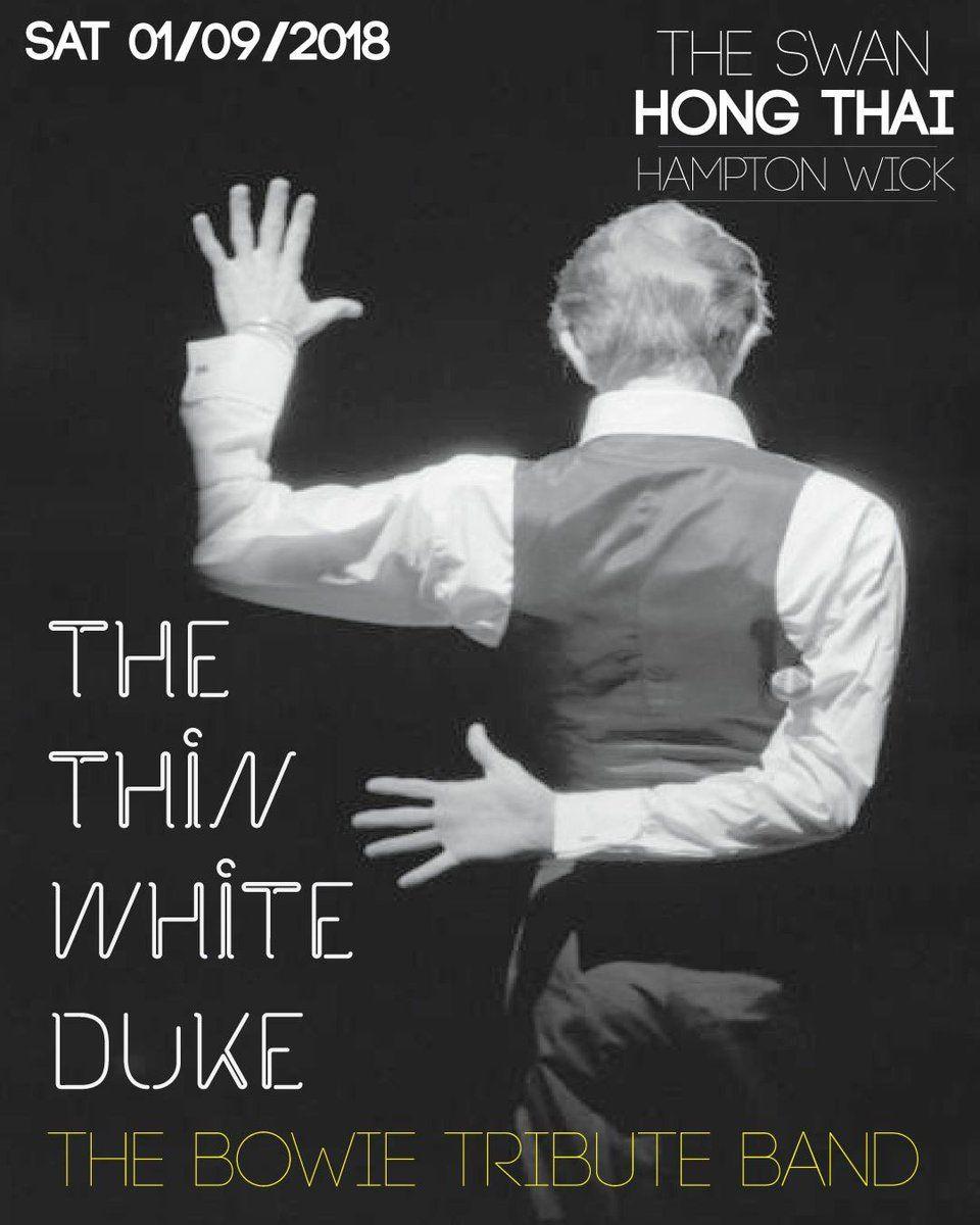 Thin Black and White Twitter Logo - Thin White Duke