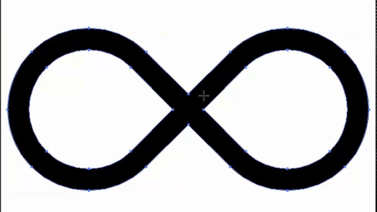 Infinity Sign Logo - Infinity sign - Adobe Illustrator cs6 tutorial. Super quick and easy ...