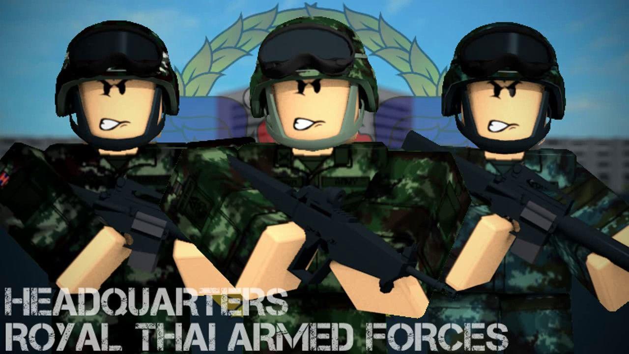 Robloxian Armed Forces Logo - music roblox Thai army