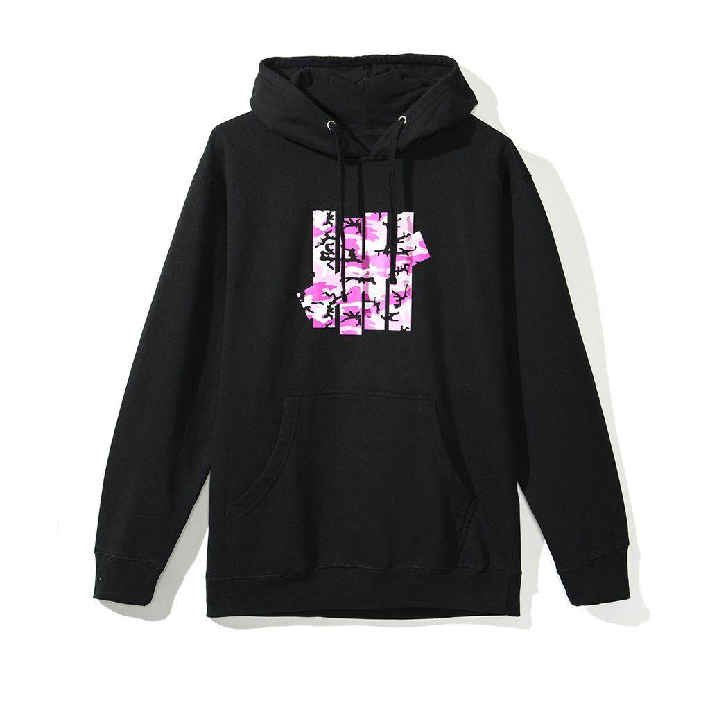 Undefeated Anti Social Social Club Logo - Undefeated Camo Black Hoodie