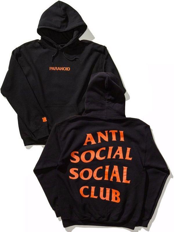 Undefeated Anti Social Social Club Logo - RODEO BROS: Size ORIGINAL LOGO sweat shirt street skater pullover ...