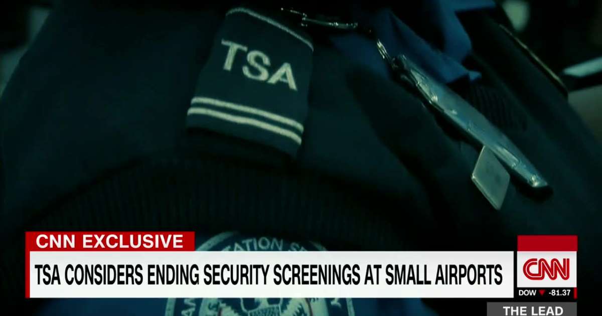 Small CNN Logo - CNN Exclusive: TSA considers ending security screenings at small