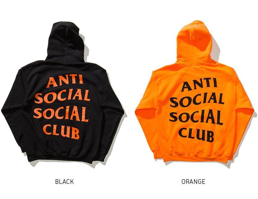 Undefeated Anti Social Social Club Logo - RODEO BROS: Size ORIGINAL LOGO sweat shirt street skater pullover
