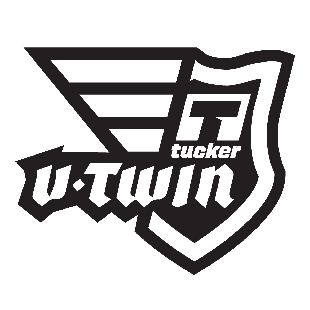 Black Black V Logo - Logos - Tucker Powersports – Delivering Powerful Brands ...