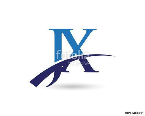 JX Logo - JX Logo Letter Swoosh