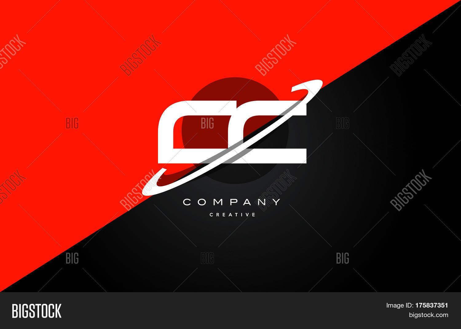 Five Red White Letter Logo - 