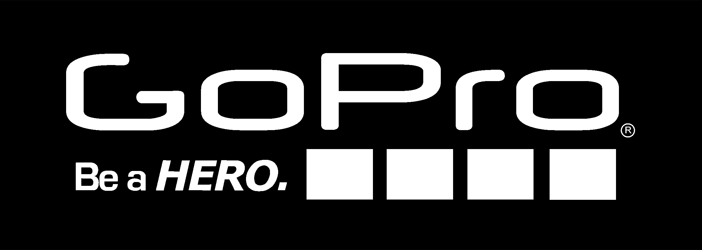 White GoPro Logo - GoPro Logo PNG Transparent & SVG Vector - Freebie Supply