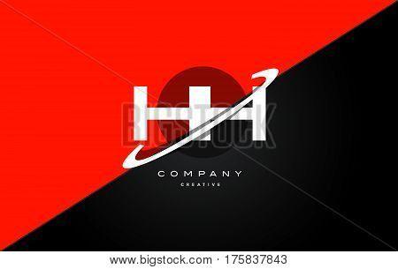 Five Red White Letter Logo - 