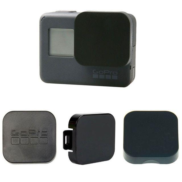 White GoPro Logo - Go Pro Accessories Gopro Hero 5 Black Plastic Lens Cap Cover with ...