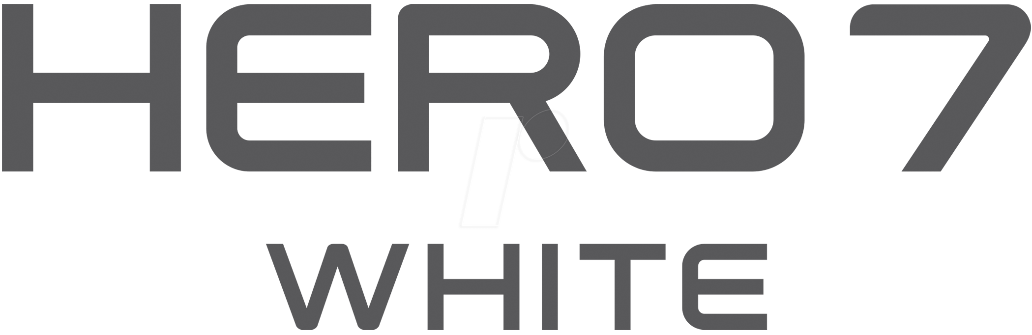 White GoPro Logo - GOPRO HERO7 WS: Action Cam, GoPro Hero7 White at reichelt elektronik