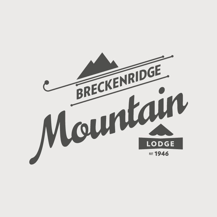 Black Swirl Resorts Logo - Breckenridge Logos