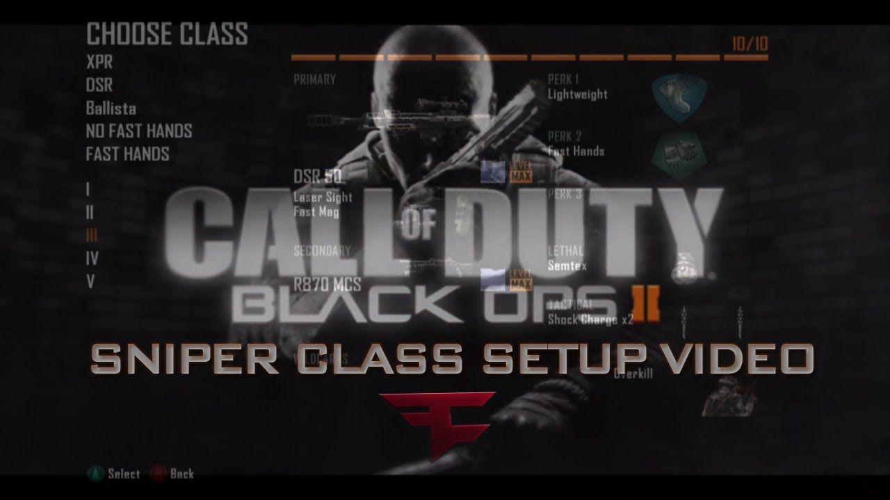 FaZe Sniping Logo - Black Ops 2 - FaZe Apex's Updated Sniper Class Setup! - YouTube