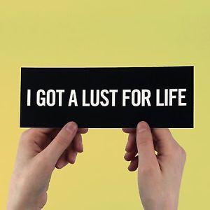 Got Lust Logo - Iggy Pop Sticker! 
