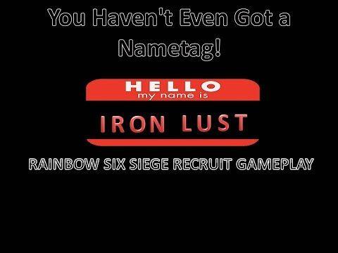Got Lust Logo - IRON LUST-You Haven't Even Got a Nametag! - YouTube