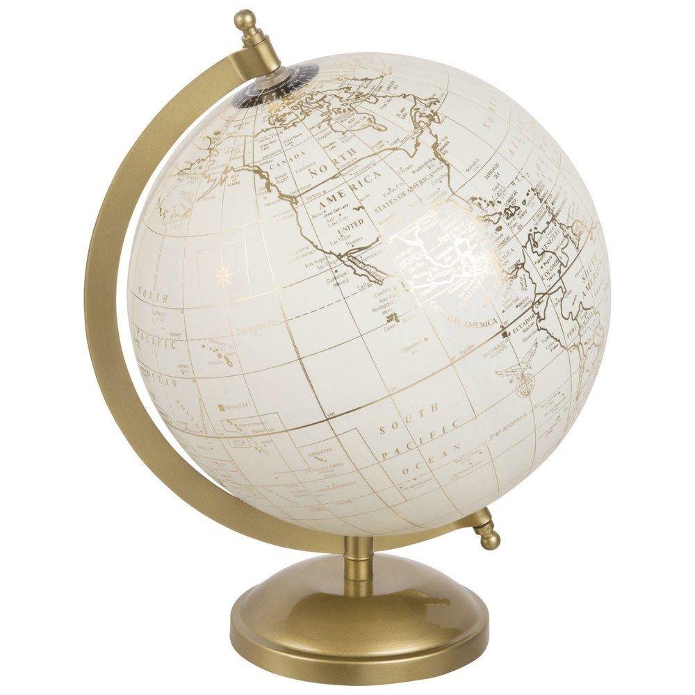 Pacific Gold Globe Logo - World houses-cream and gold Globe-Le Blog de Madame C