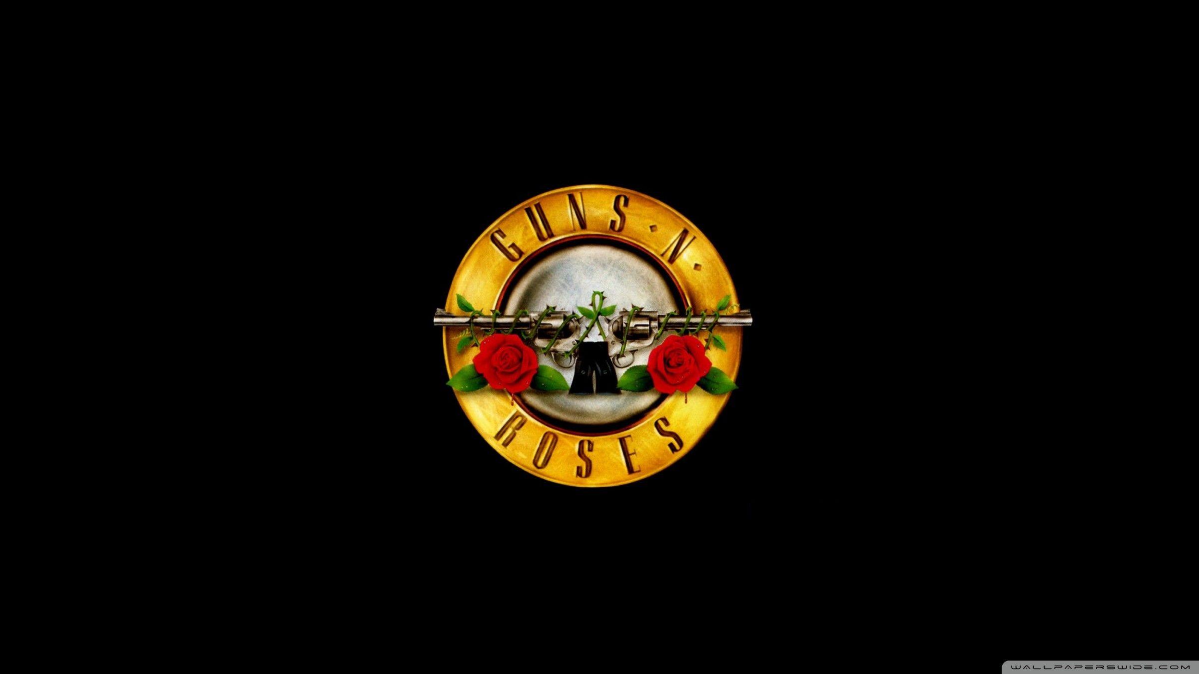 Skull and Roses Logo - Guns N Roses Logo Wallpaper ·①